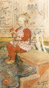 Carl Larsson Lisbeth oil painting artist